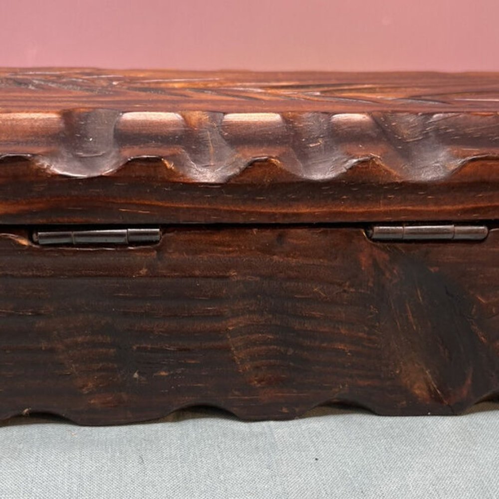 Lobeco Art of Spain Genuine Spanish Handcrafted Wood Jewelry Box Collectible - Picture 8 of 11